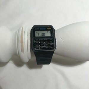 Black Water Resistant Alarm Watch